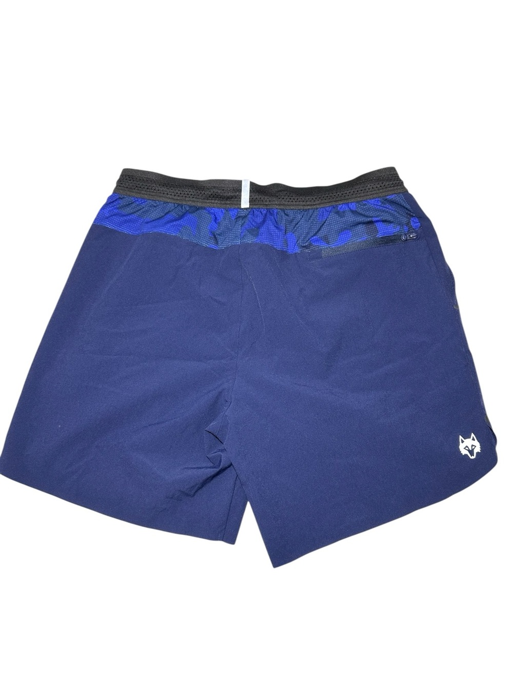 Greyson Running Wolf Men's Sz. Medium 6.5" Blue Lined Performance Shorts!